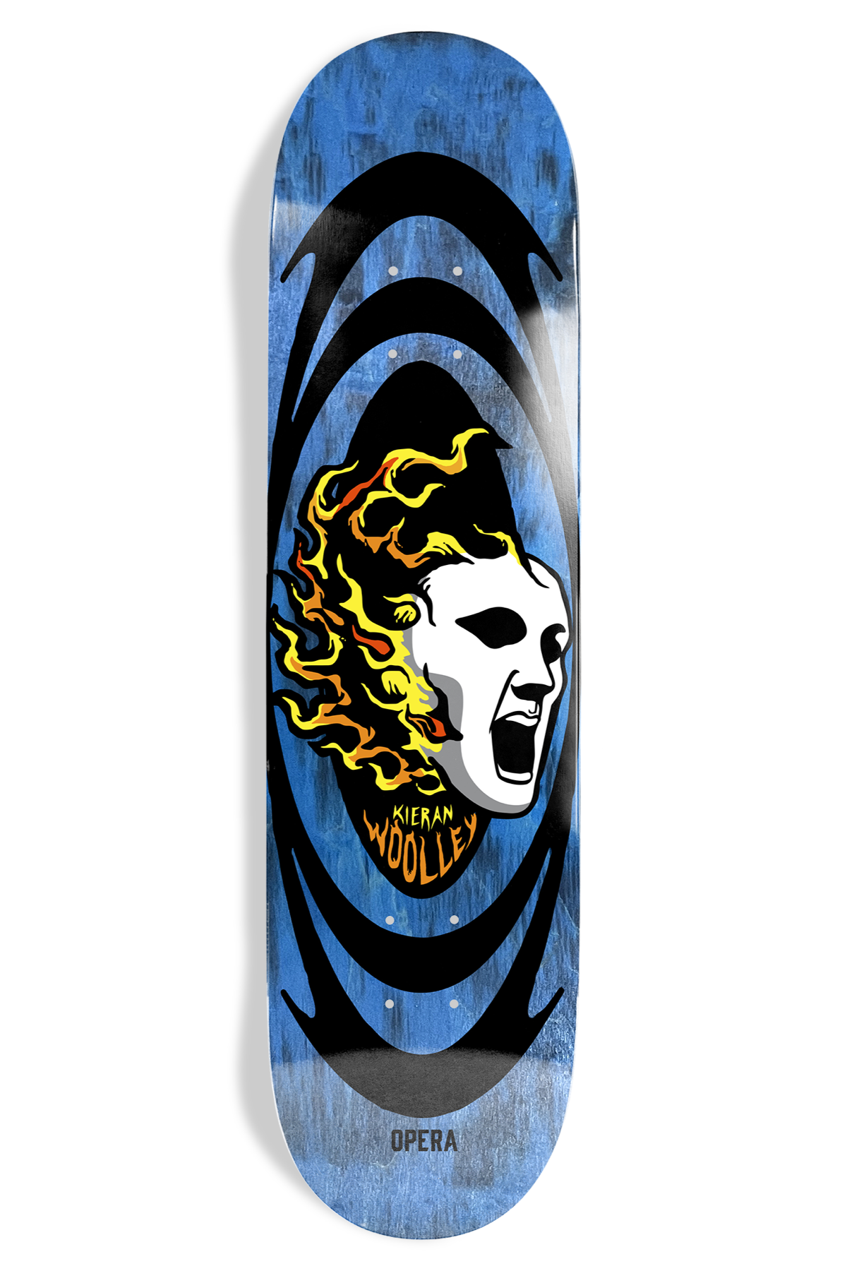 Kieran Woolley Screaming Mask EX7 Deck - 8.5 – Opera Skateboards Kieran Woolley Screaming Mask EX7 Deck - 8.5 – Opera Skateboards
