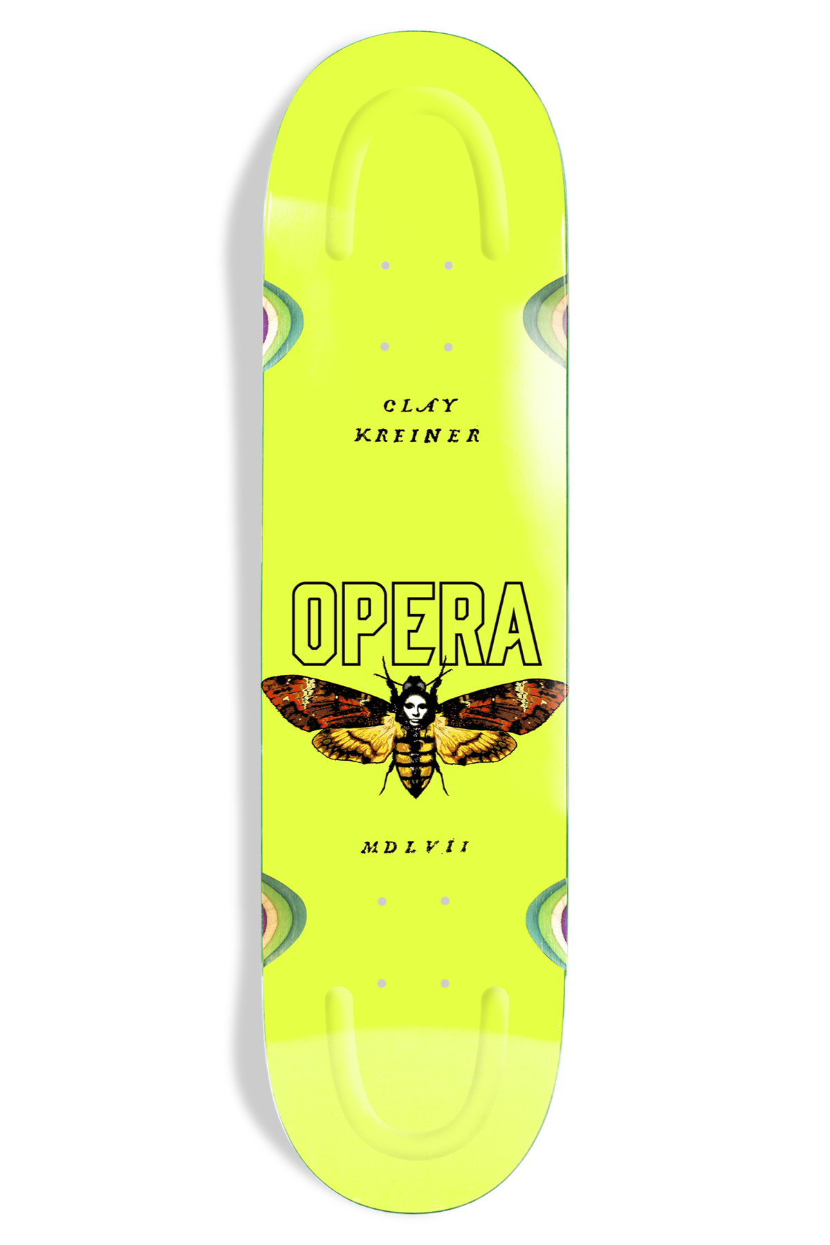 Opera | Clay Kreiner Moth EX7 Deck | 8.25 – Opera Skateboards