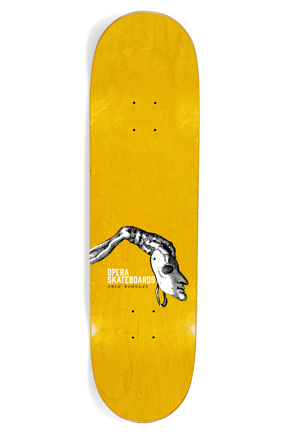 Opera Josh Douglas Exposed EX7 Deck Red skateboard deck – back view