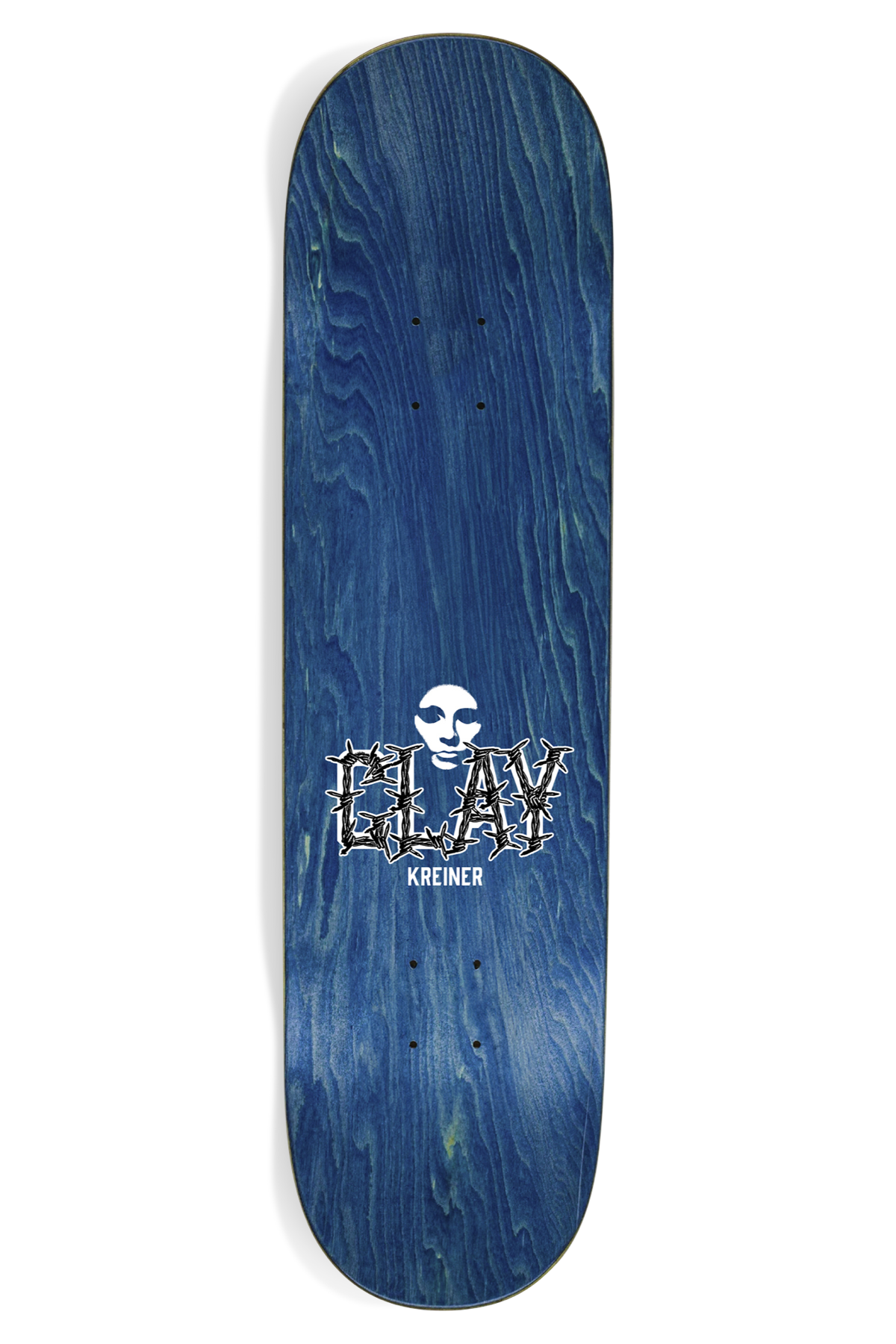 Opera Clay Kreiner Barb EX7 Deck Red Bleed skateboard deck – back view