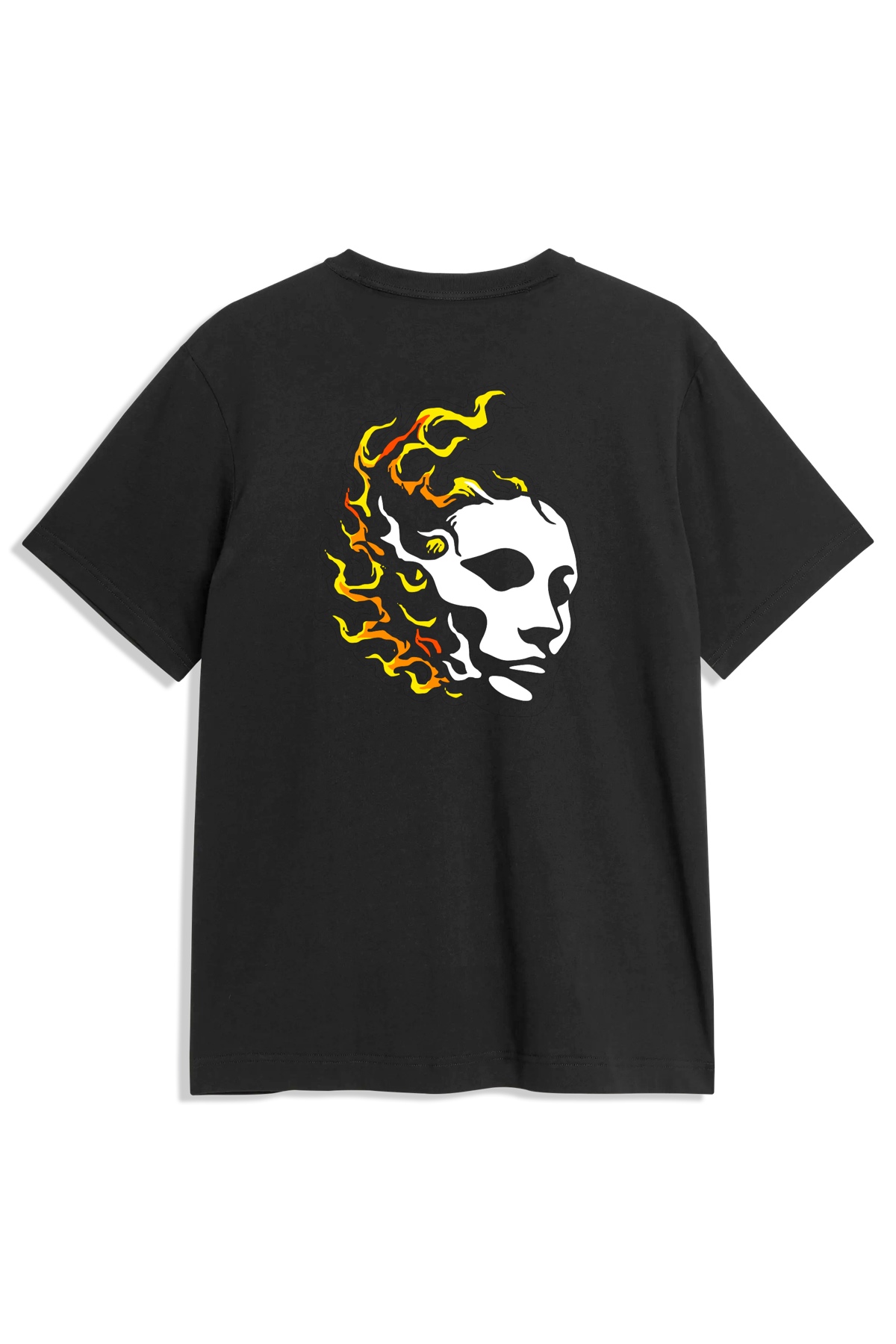 Fire Mask S/S Tee - Black