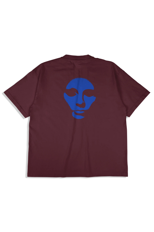 Opera Font S/S Premium Tee - Burgundy
