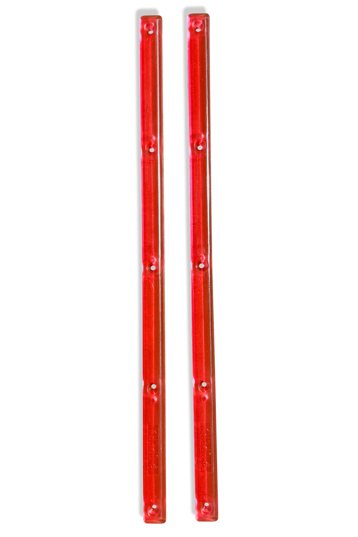 Red Clear Rails