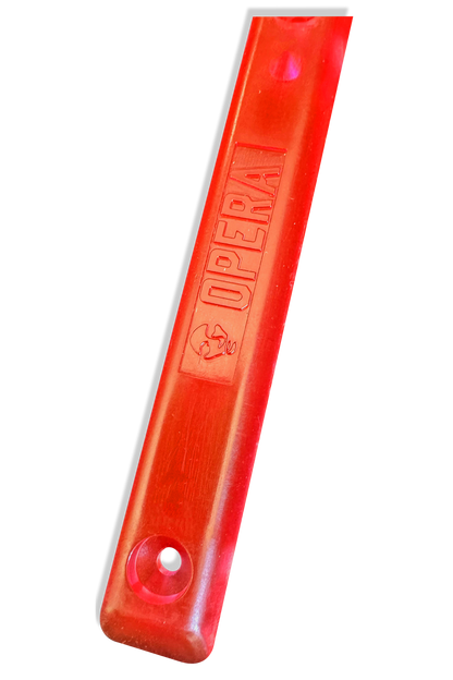 Red Clear Rails