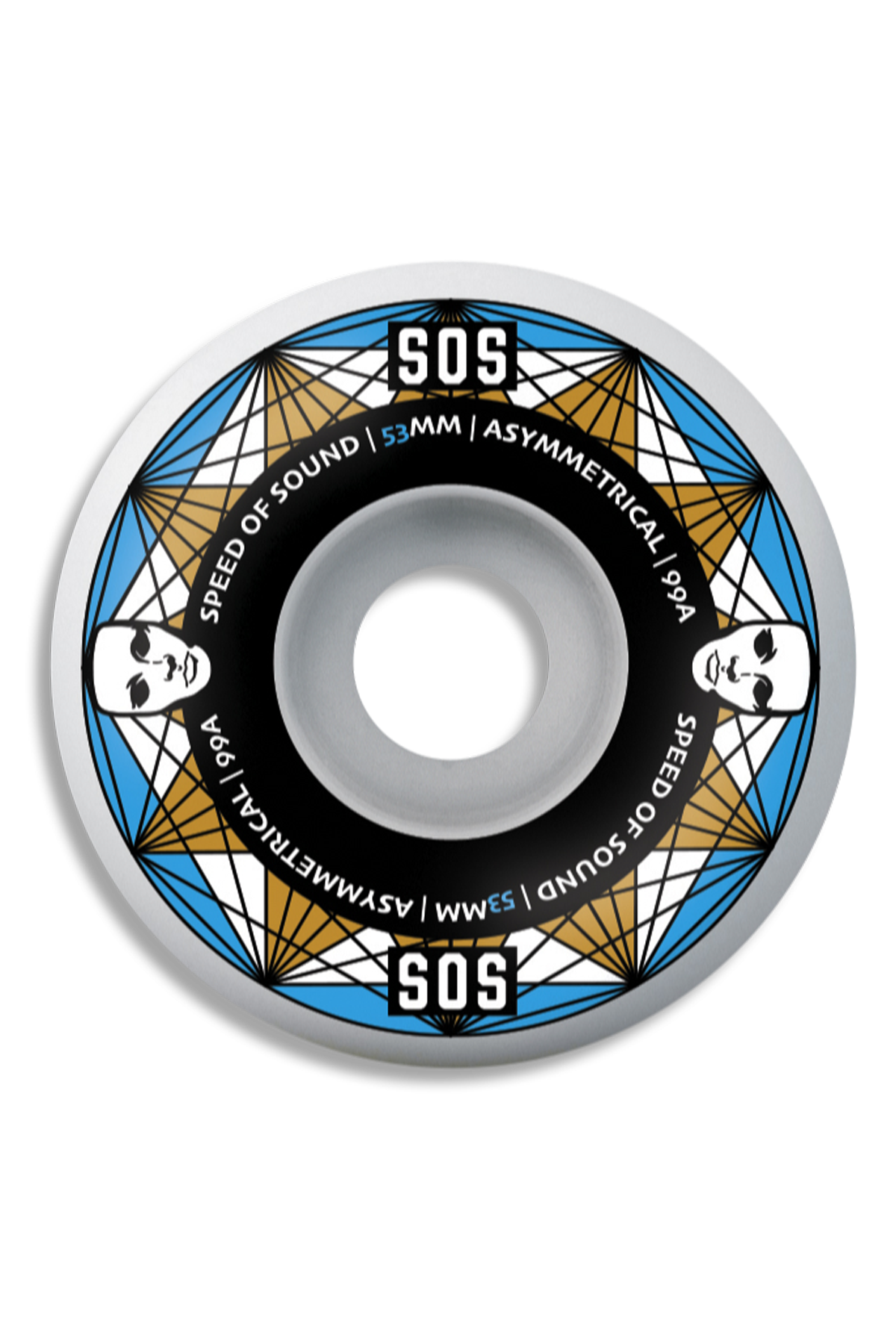 SOS Heaters Asymmetrical 99a 53mm - 53mm