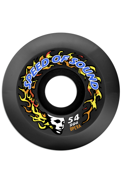 SOS Fire Mask Hardline Conical Black 99a - 54mm