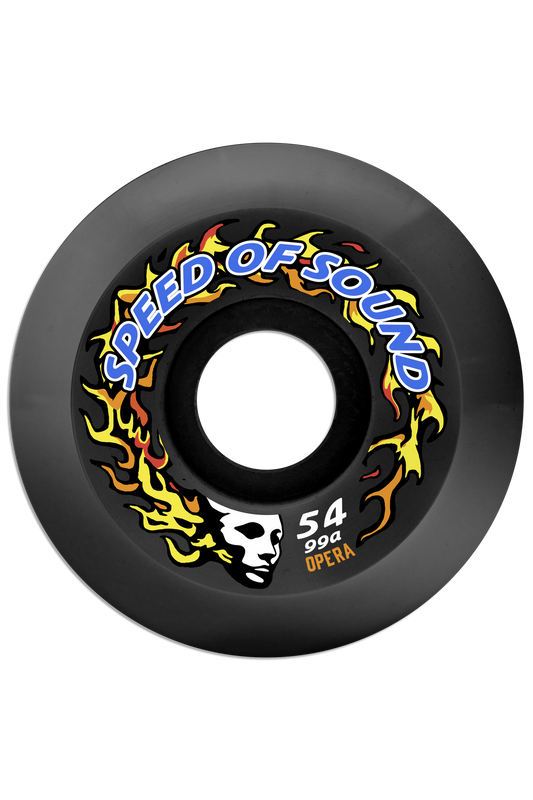 SOS Fire Mask Hardline Conical Black 99a - 54mm