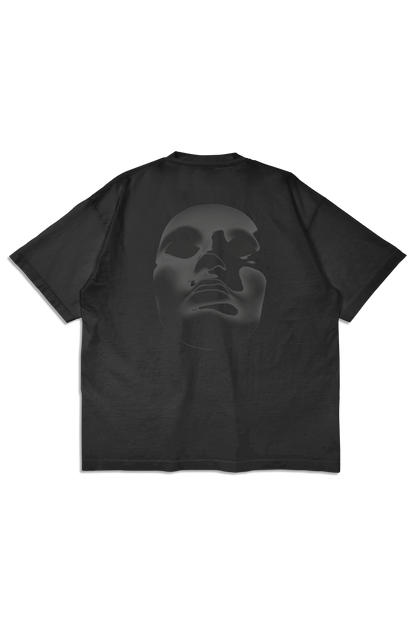 Wire Logo Garment Dye Premium S/S Tee - Black
