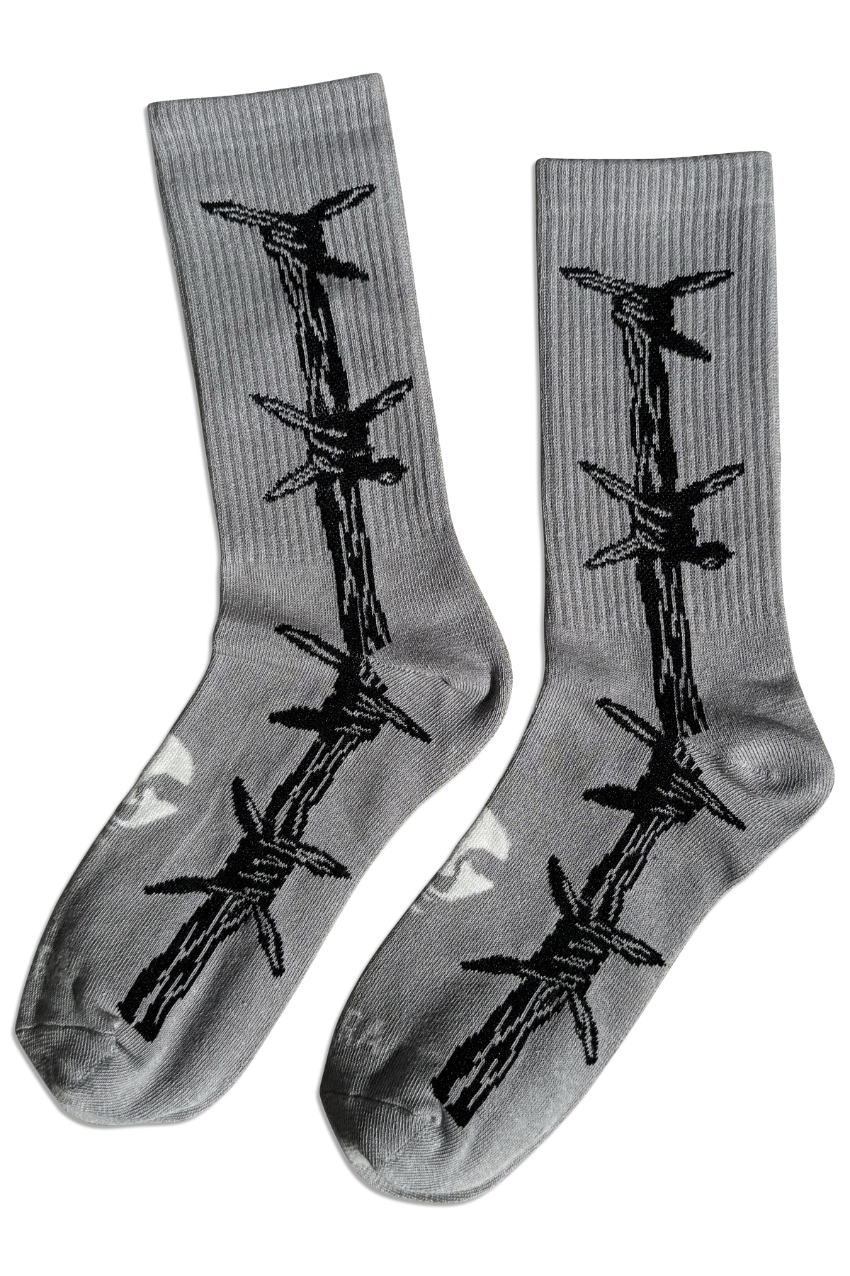 Barbwire Socks - Grey