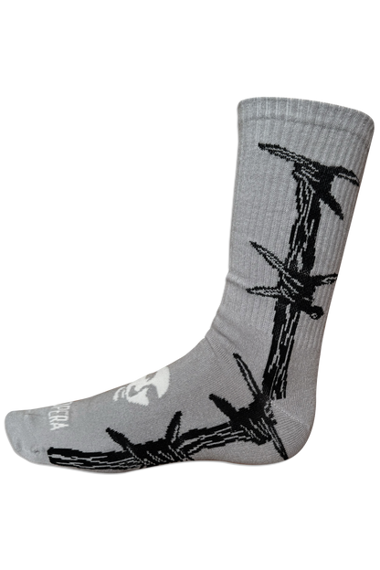 Barbwire Socks - Grey
