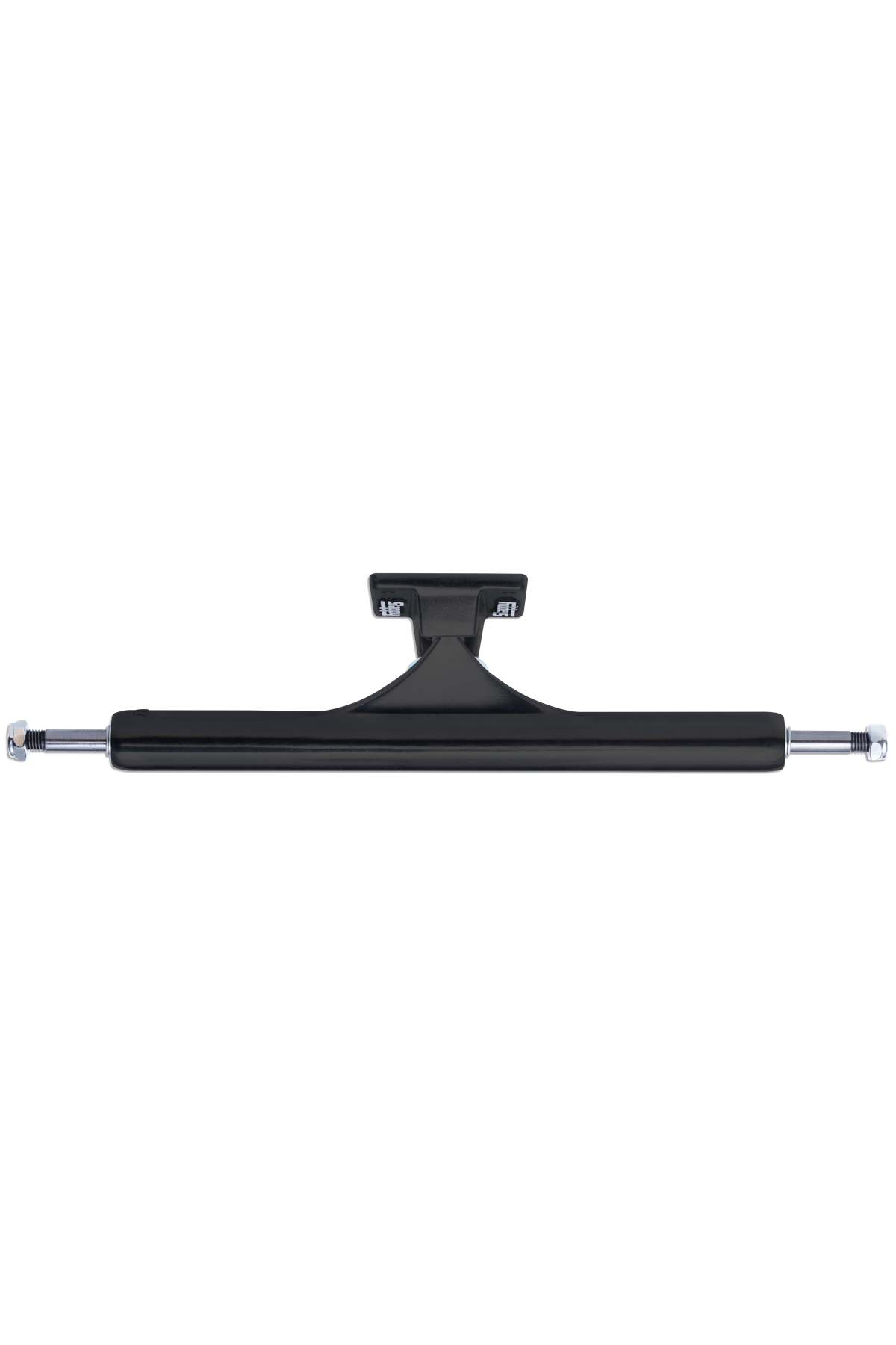 Slappy ST1 Hollow 13.0 Matte Black skateboard trucks – back view
