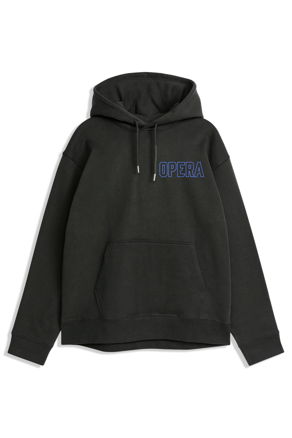 Outline Emb Po Hood - Black
