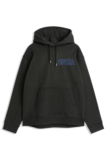 Outline Emb Po Hood - Black