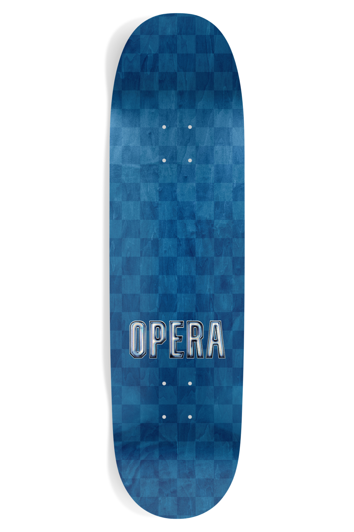Opera Screen time EX7 Pop Slick Deck Black/Red skateboard deck – back view