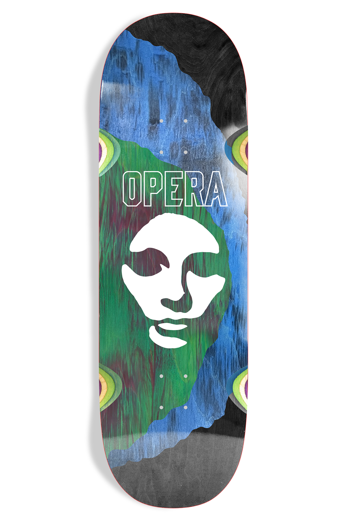 Triple Torn Mask Ex7 Deck - 8 – Opera Skateboards