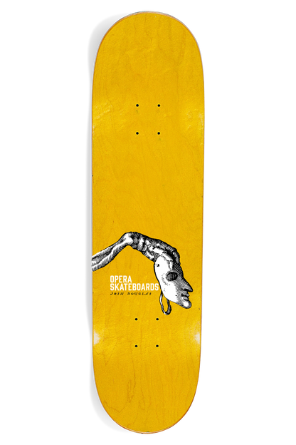 Opera Josh Douglas Exposed EX7 Deck Red skateboard deck – back view