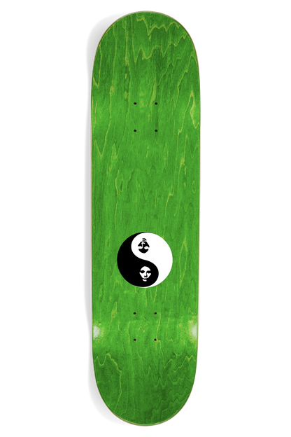 Opera Trey Wood Piece EX7 Deck Purple skateboard deck – back view