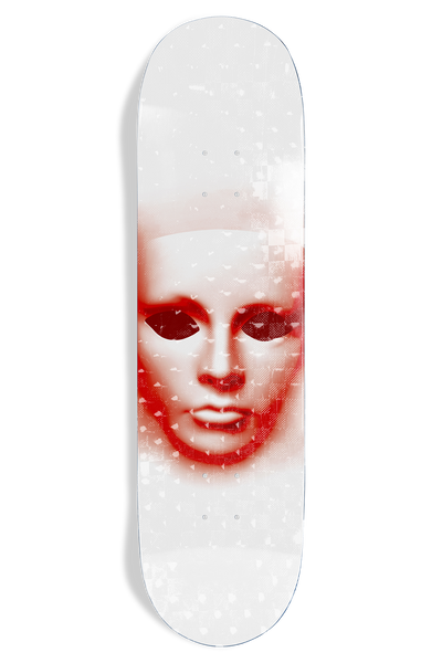 Opera | Face EX7 Deck - White Holographic | 8.25 – Opera Skateboards