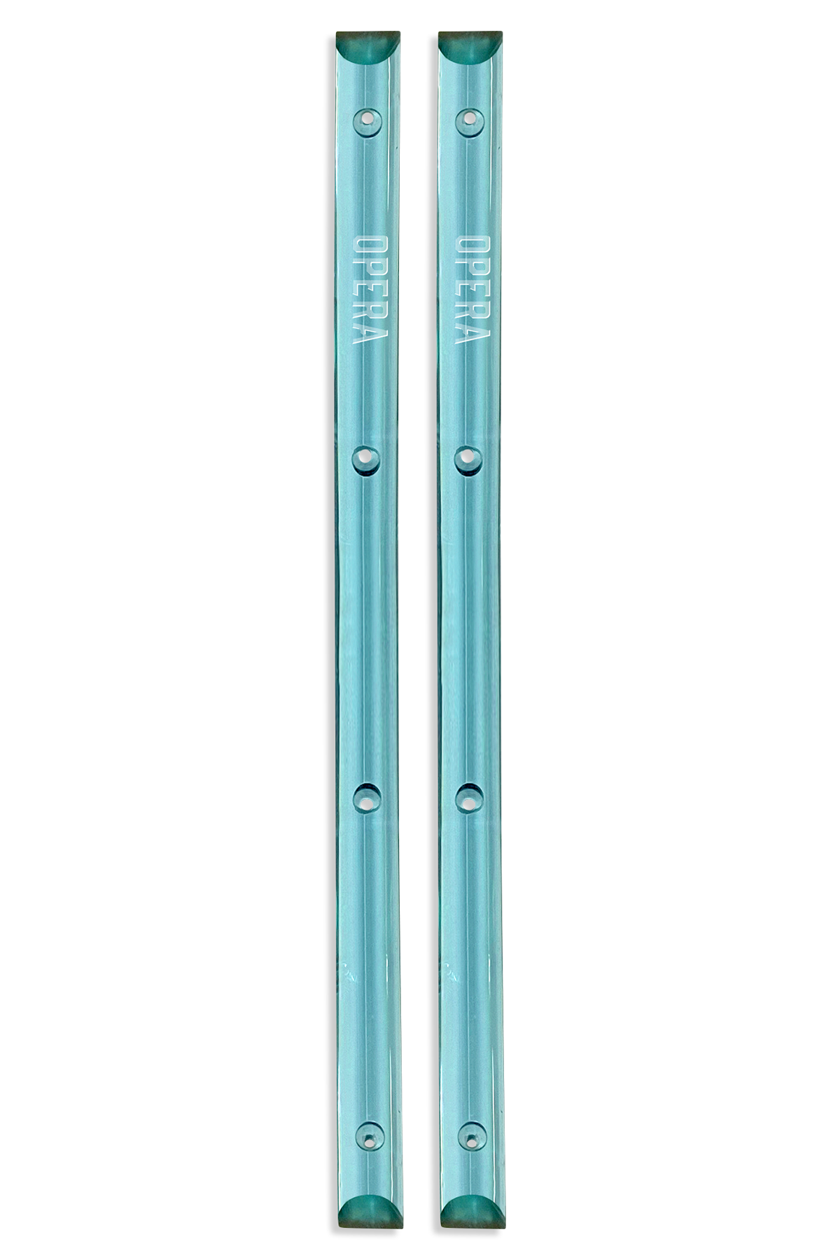 Ice Blue Clear Rails