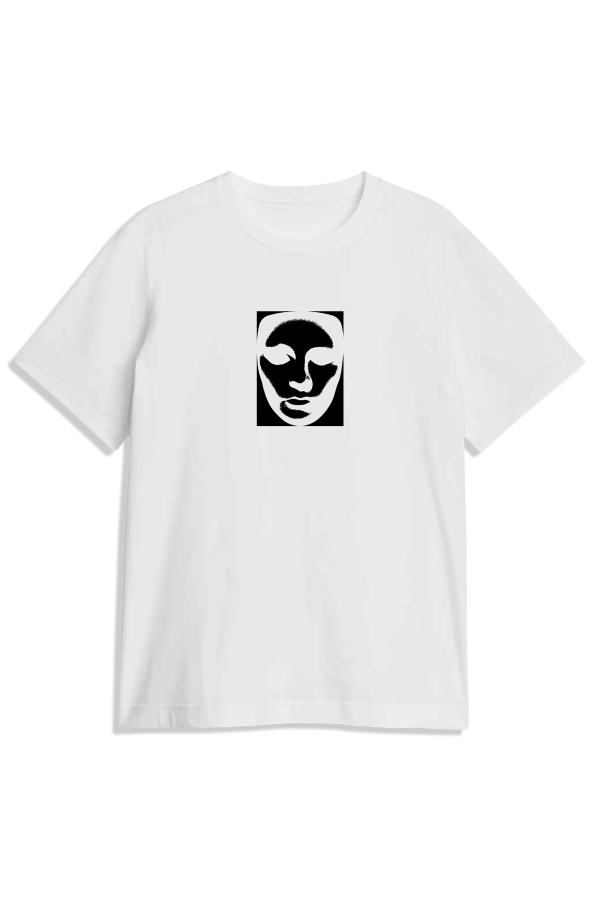 Opera Box S/S Tee White short sleeve tee – front graphic