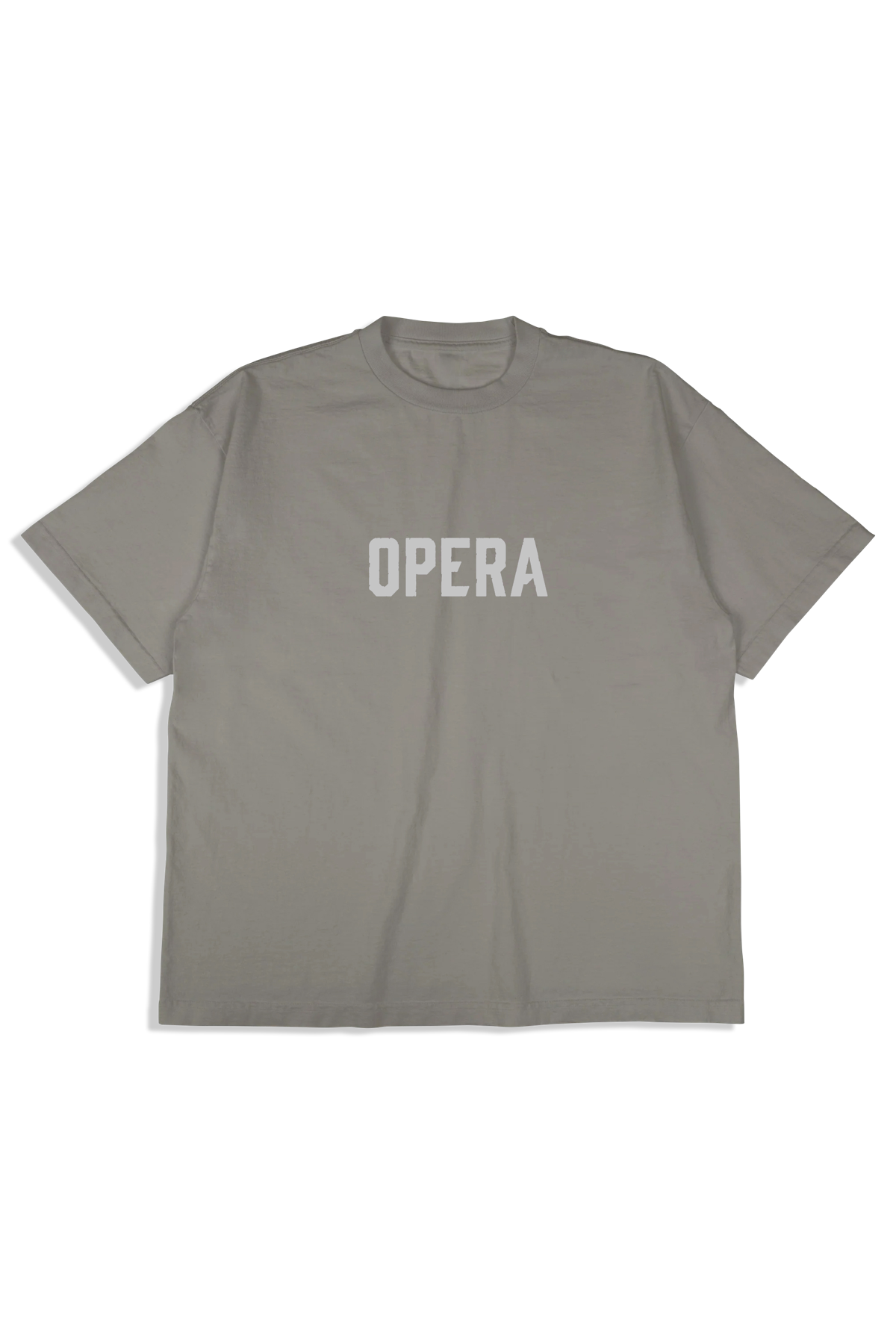 Opera Font S/S Premium Tee - Smoke