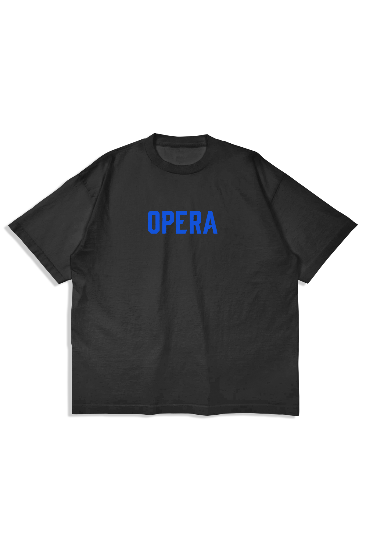 Opera Font Garment Dye S/S Tee - Black