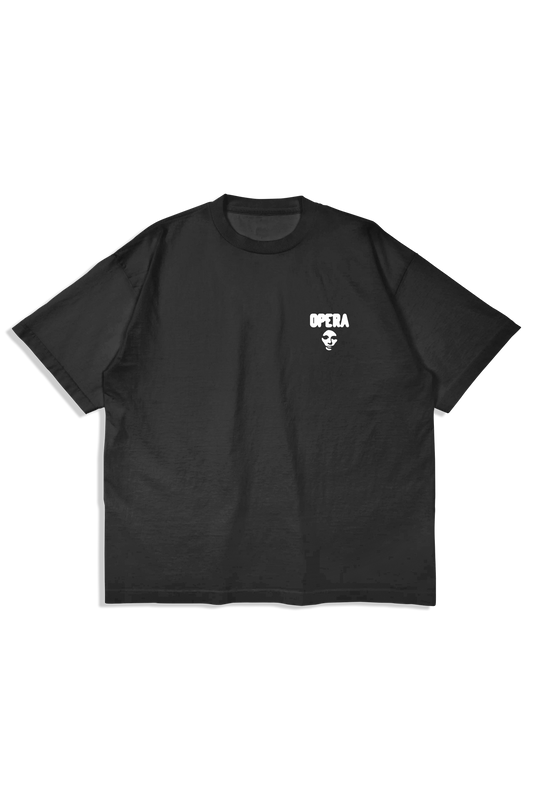 Pocket Bleed Garment Dye Premium S/S Tee - Black