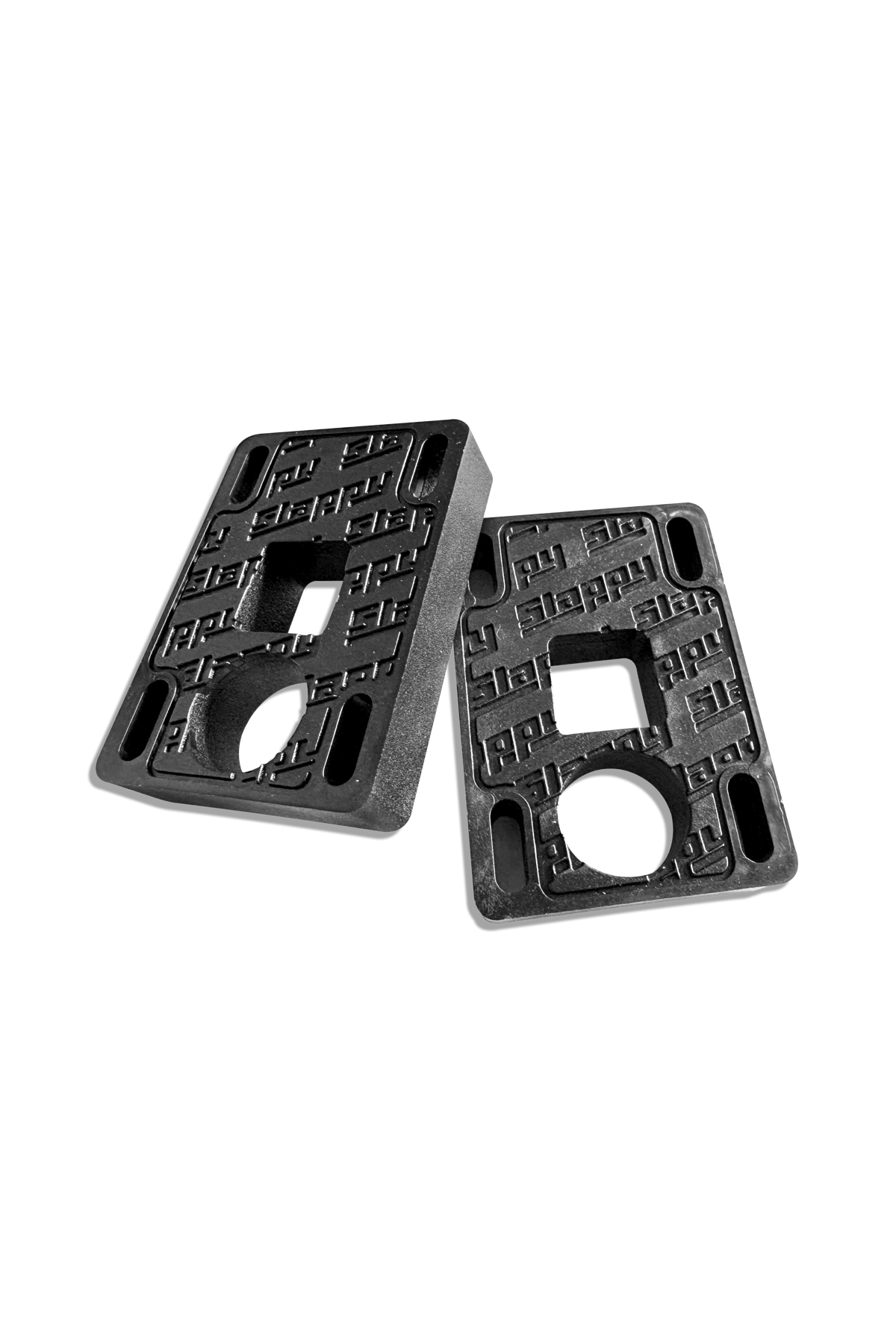 Slappy Big Blocks Black skate accessory – front graphic