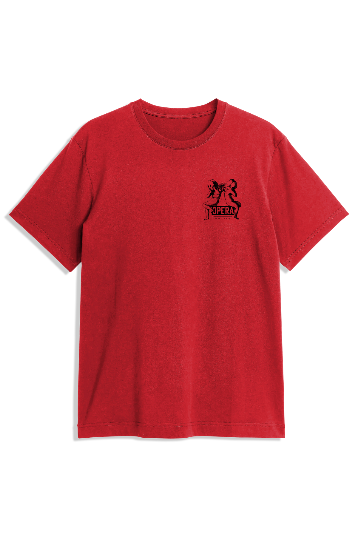 Angels S/S Tee - Antique Cherry Red